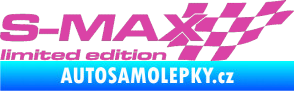 Samolepka S-MAX limited edition pravá růžová