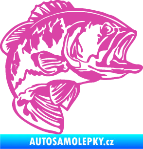 Samolepka Sumec 007 pravá růžová