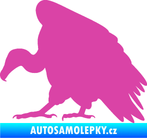 Samolepka Sup 001 levá růžová