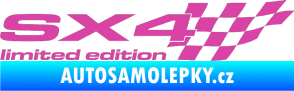 Samolepka SX4 limited edition pravá růžová