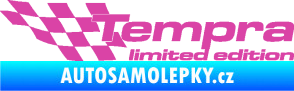 Samolepka Tempra limited edition levá růžová