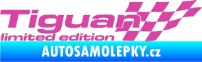 Samolepka Tiguan limited edition pravá růžová