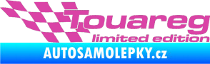Samolepka Touareg limited edition levá růžová