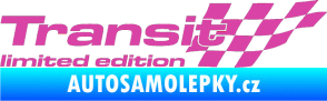 Samolepka Transit limited edition pravá růžová