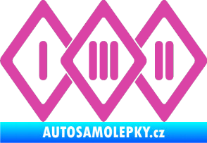 Samolepka Tři Sestry 003 růžová