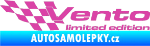 Samolepka Vento limited edition levá růžová