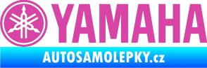 Samolepka Yamaha 001 růžová