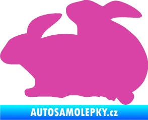 Samolepka Zajíci sex levá růžová