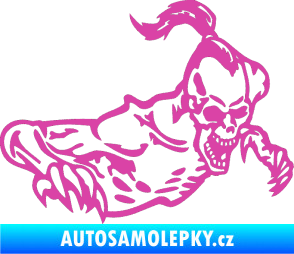 Samolepka Zombík pravá růžová