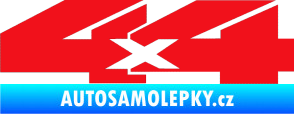 Samolepka 4x4 varianta 018 červená