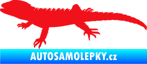 Samolepka Agama 001 levá červená