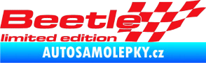 Samolepka Beetle limited edition pravá červená