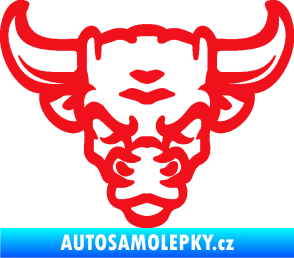 Samolepka Býk 012 červená