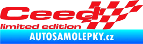 Samolepka Ceed limited edition pravá červená