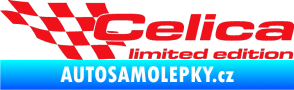 Samolepka Celica limited edition levá červená