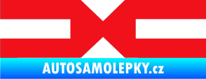 Samolepka Dacia 004 červená