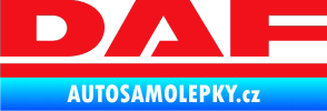 Samolepka DAF červená