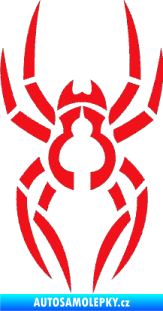 Samolepka Pavouk 006 červená