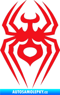 Samolepka Pavouk 008 červená
