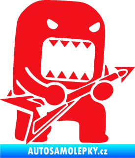 Samolepka Domo 003 pravá rocker červená