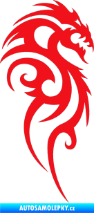 Samolepka Dragon 016 pravá červená