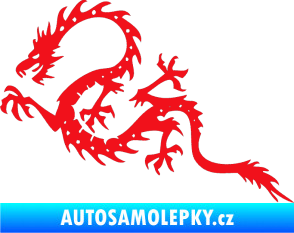 Samolepka Dragon 037 levá červená