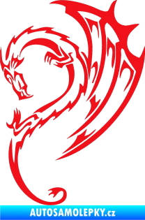 Samolepka Dragon 043 levá červená