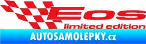 Samolepka Eos limited edition levá červená