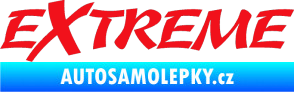 Samolepka Extreme 003 červená