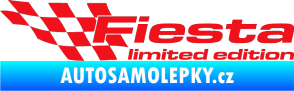 Samolepka Fiesta limited edition levá červená