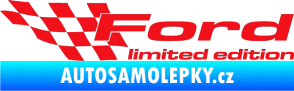 Samolepka Ford limited edition levá červená