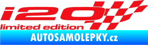 Samolepka i20 limited edition pravá červená