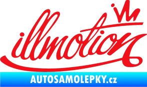 Samolepka Illmotion červená