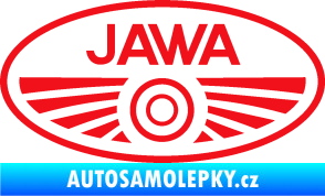 Samolepka Jawa logo červená