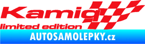 Samolepka Kamiq limited edition pravá červená