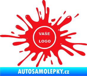 Samolepka Kaňka 003 znak červená