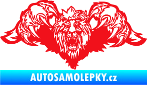 Samolepka Kapota 041 lev červená