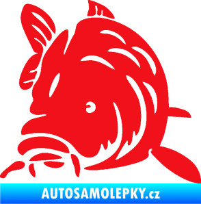 Samolepka Kapr 002 levá červená