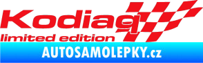 Samolepka Kodiaq limited edition pravá červená