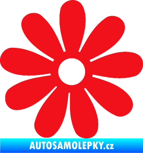 Samolepka Kopretina 001 červená