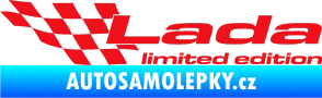 Samolepka Lada limited edition levá červená
