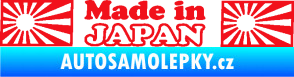 Samolepka Made in Japan 002 červená