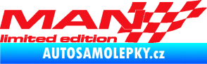 Samolepka MAN limited edition pravá červená