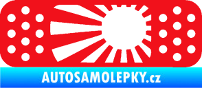 Samolepka Náplast 002 levá červená
