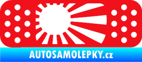 Samolepka Náplast 002 pravá červená