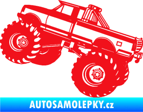 Samolepka Off Road 003 levá červená