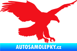 Samolepka Orel 013 pravá červená