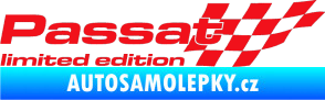 Samolepka Passat limited edition pravá červená