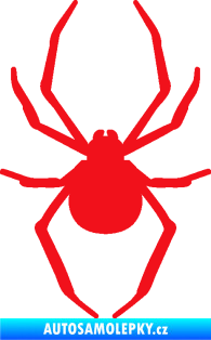 Samolepka Pavouk 021 červená