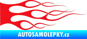 Samolepka Plameny 056 červená